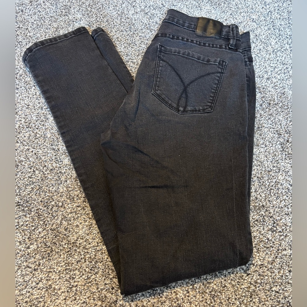 Calvin Klein Jeans Black/Dark Gray Skinny Jeans